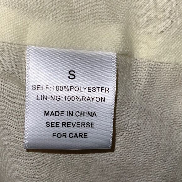 WishList Cream Faux Fur Sherpa Super Soft Open Front Vest Furry Fuzzy Small - Picture 4 of 7